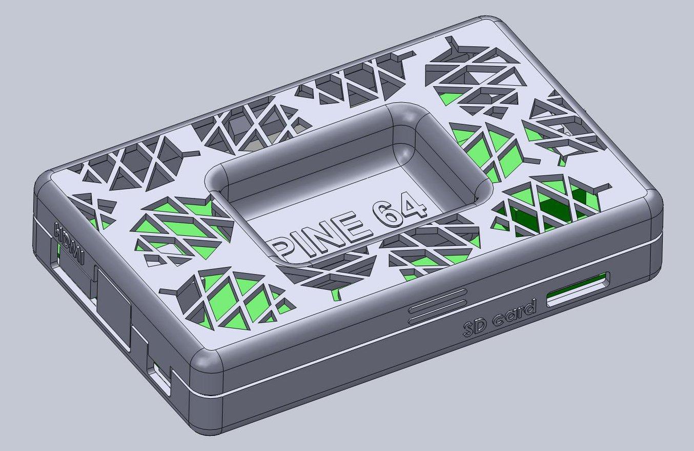 3D-Modell von Elektronikgehäuse für 3D-Druck