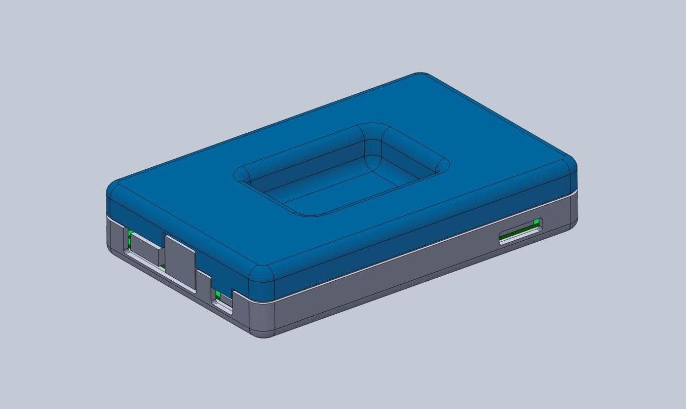 Design von Elektronikgehäuse mit Schnappverbindung für 3D-Druck