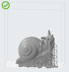 A part whose branching features print off of a shared base