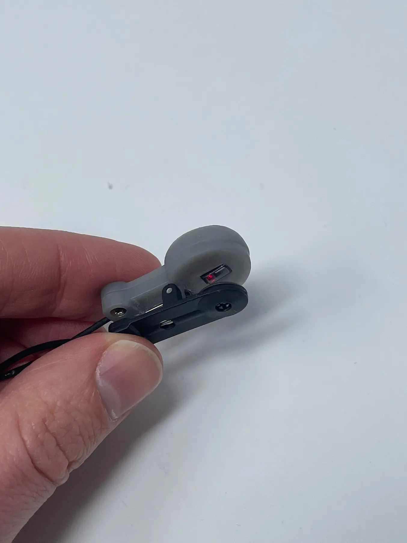skin safe ear clip printed in tough 1500 resin