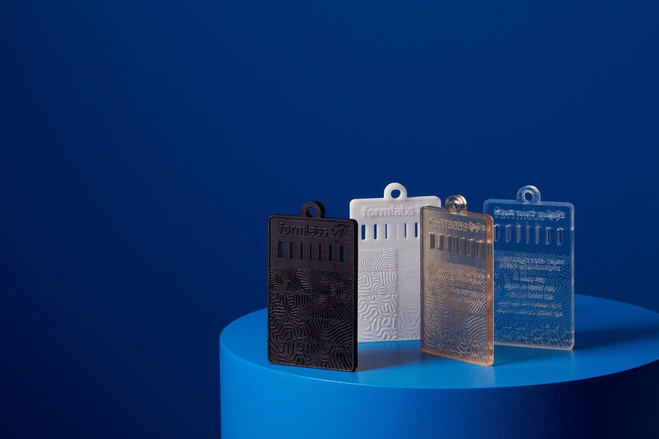 Campioni stampati in 3D: resine BioMed