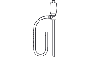 Form cure siphon pump