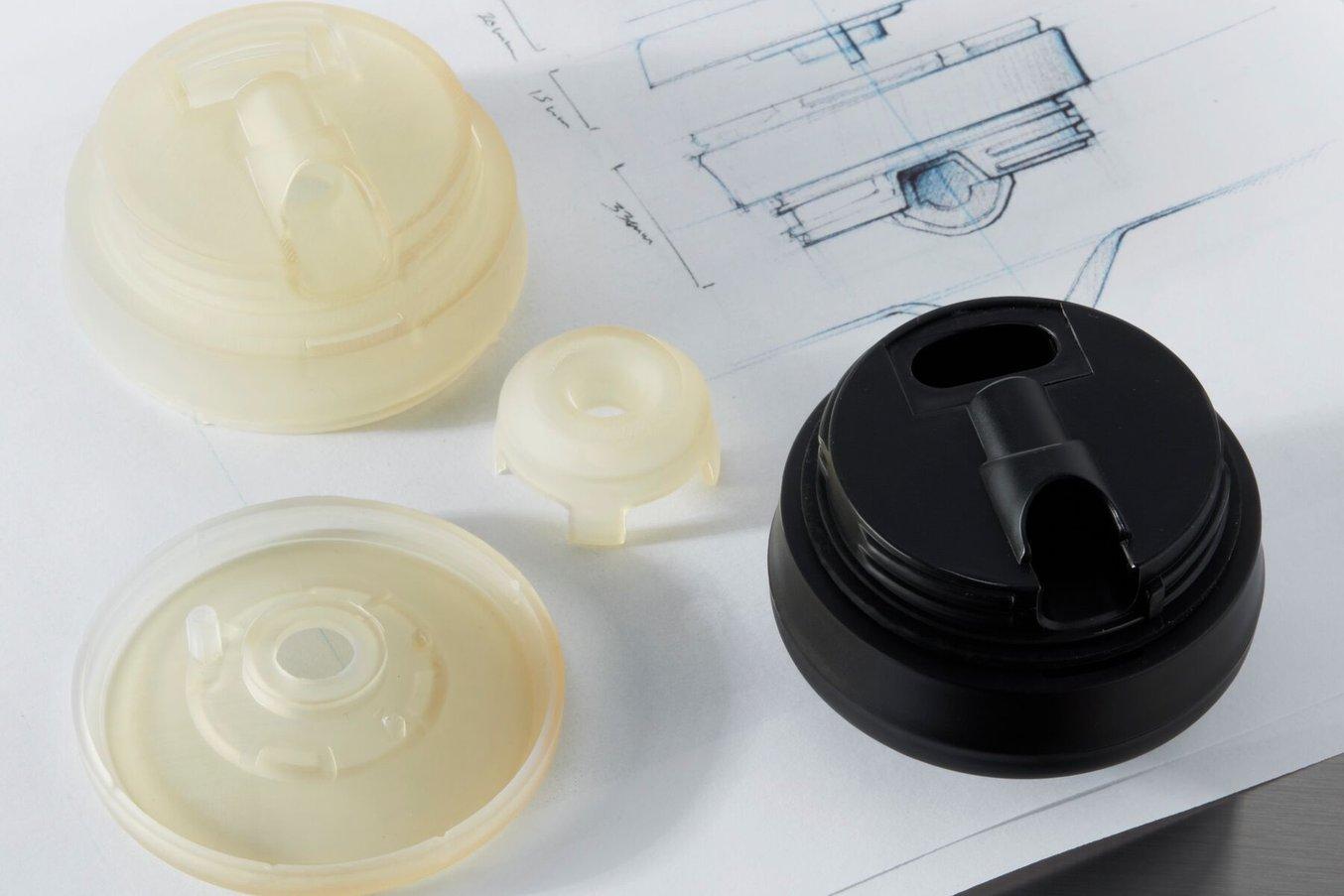 3D printed coffee pot lids