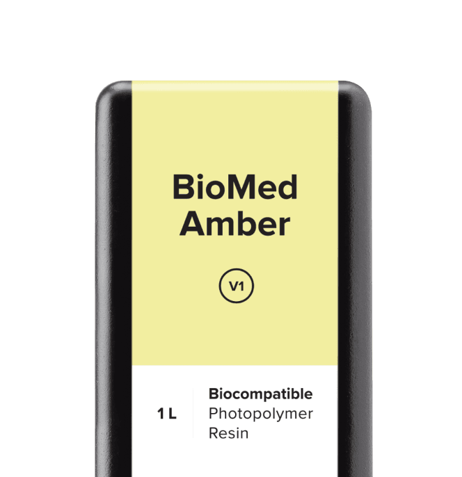 Formlabs Biomed Amber Resin biocompatible, for 3D printing