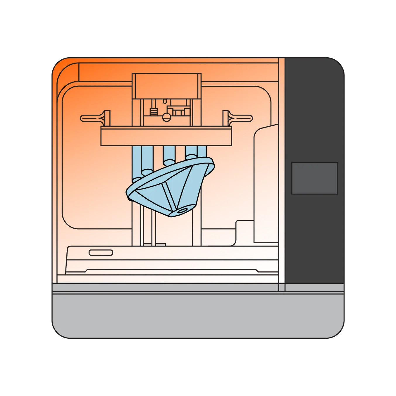 3D-Druck des Modells