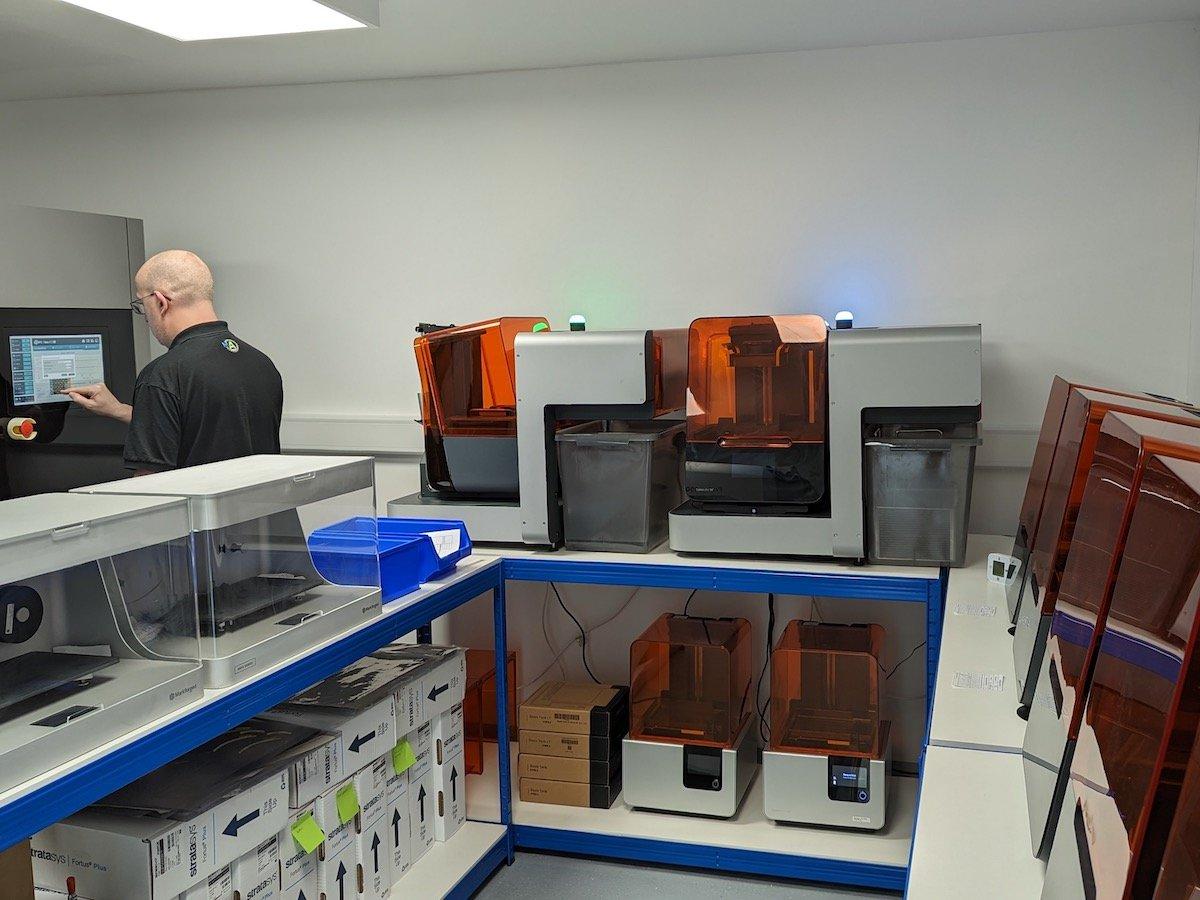 the Mackart Additive 3D printing lab
