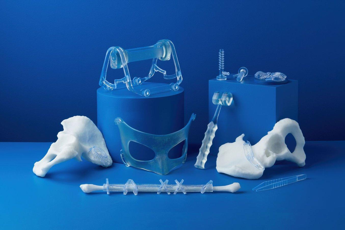 productos sanitarios biocompatibles impresos en 3D con la BioMed Durable Resin