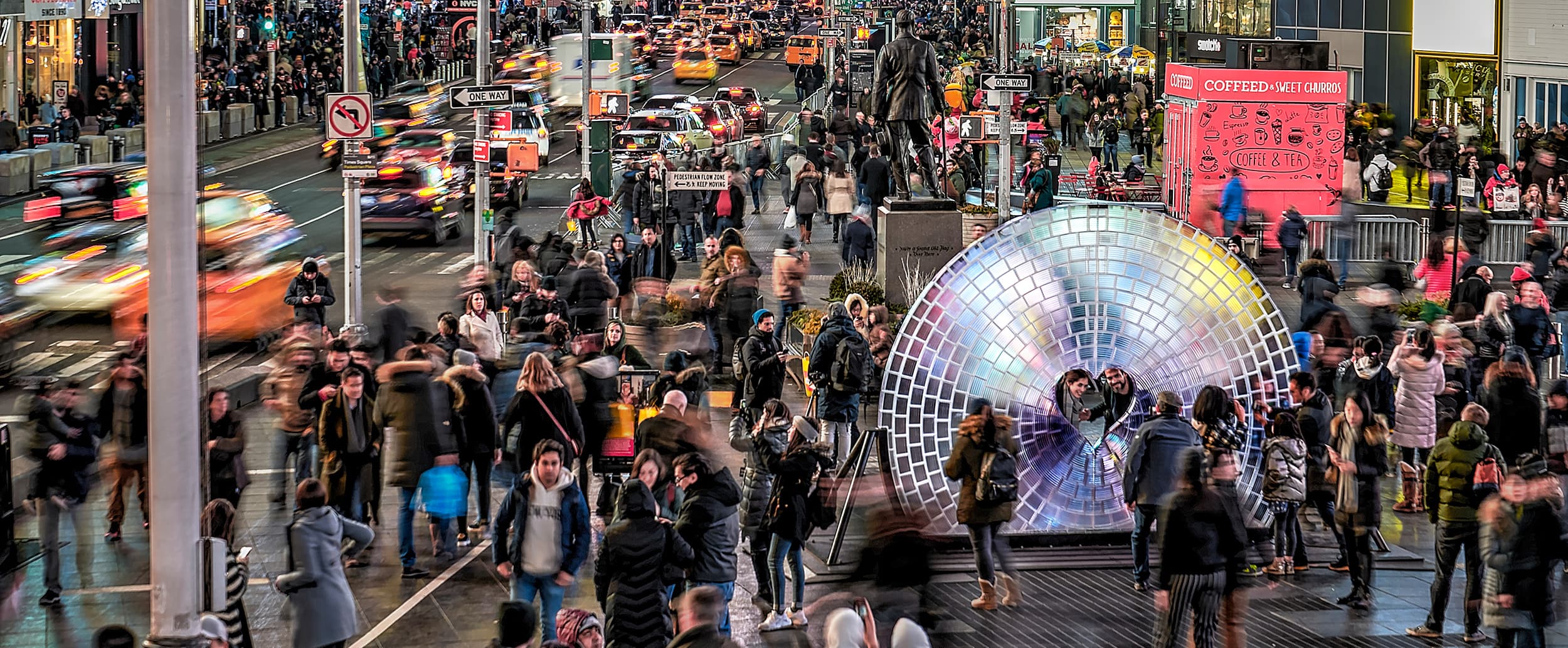 Times Square in a New Light: Designing a Large-Scale 3D Printed Lens