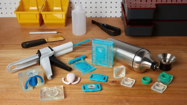 Silicone Part Production With 3D Printed Tools