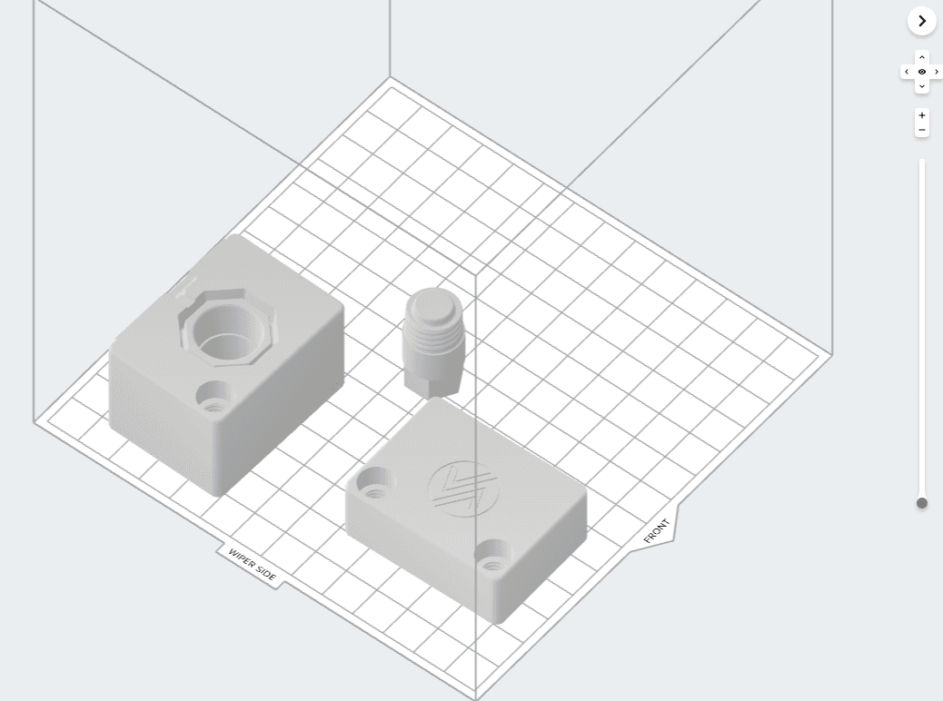 CAD file of the mold