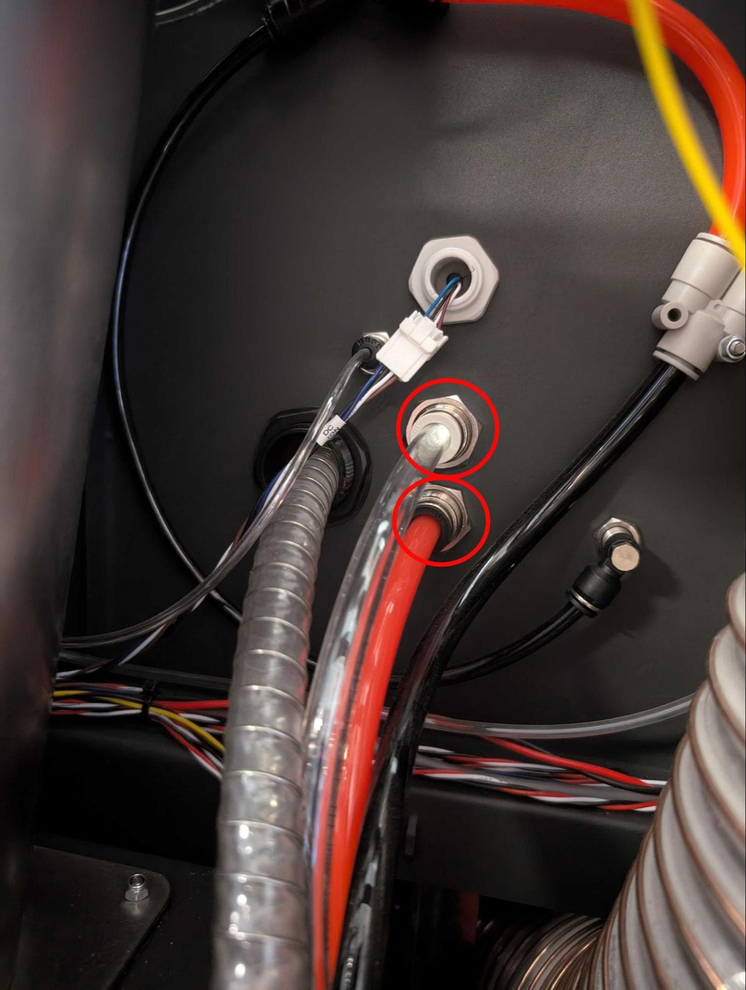II: Inspecting or Replacing the Pneumatic Tubing