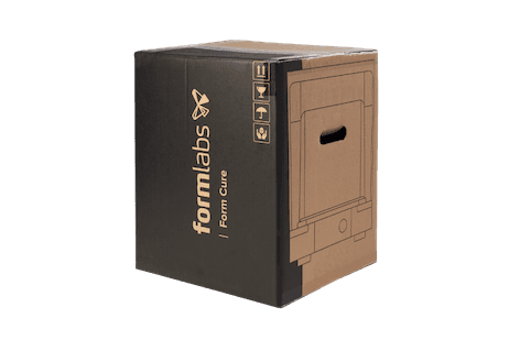 Form Cure packaging box