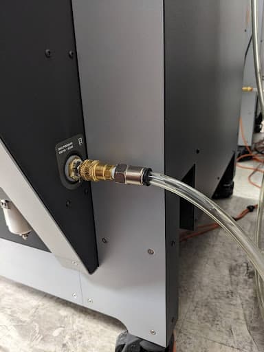 セントラルエアコンプレッサーのホース