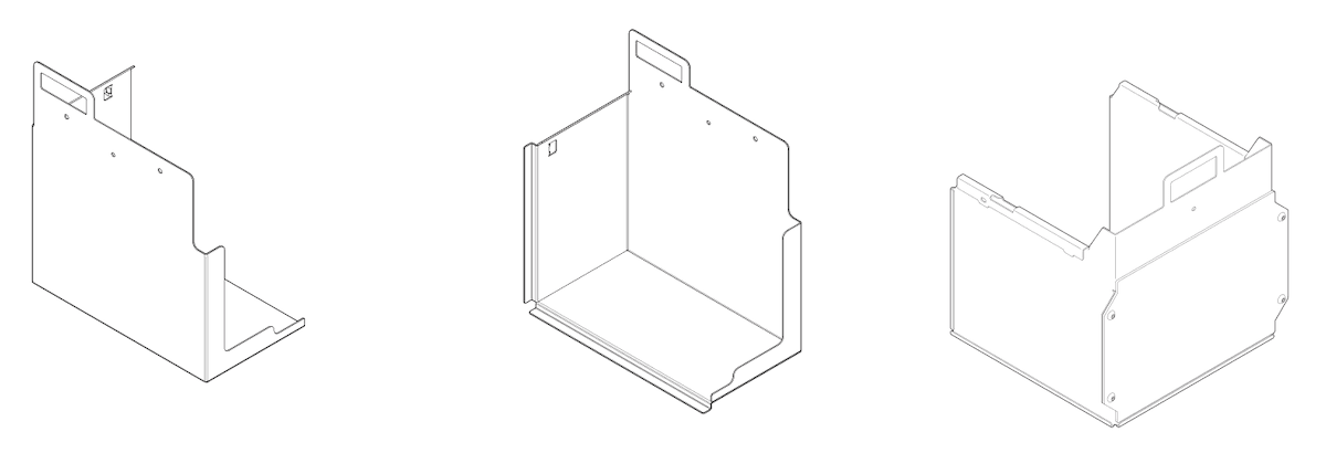 Form Auto パーツ取り出し用筐体のコンポーネント