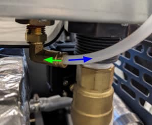 Remove the top cooling shroud