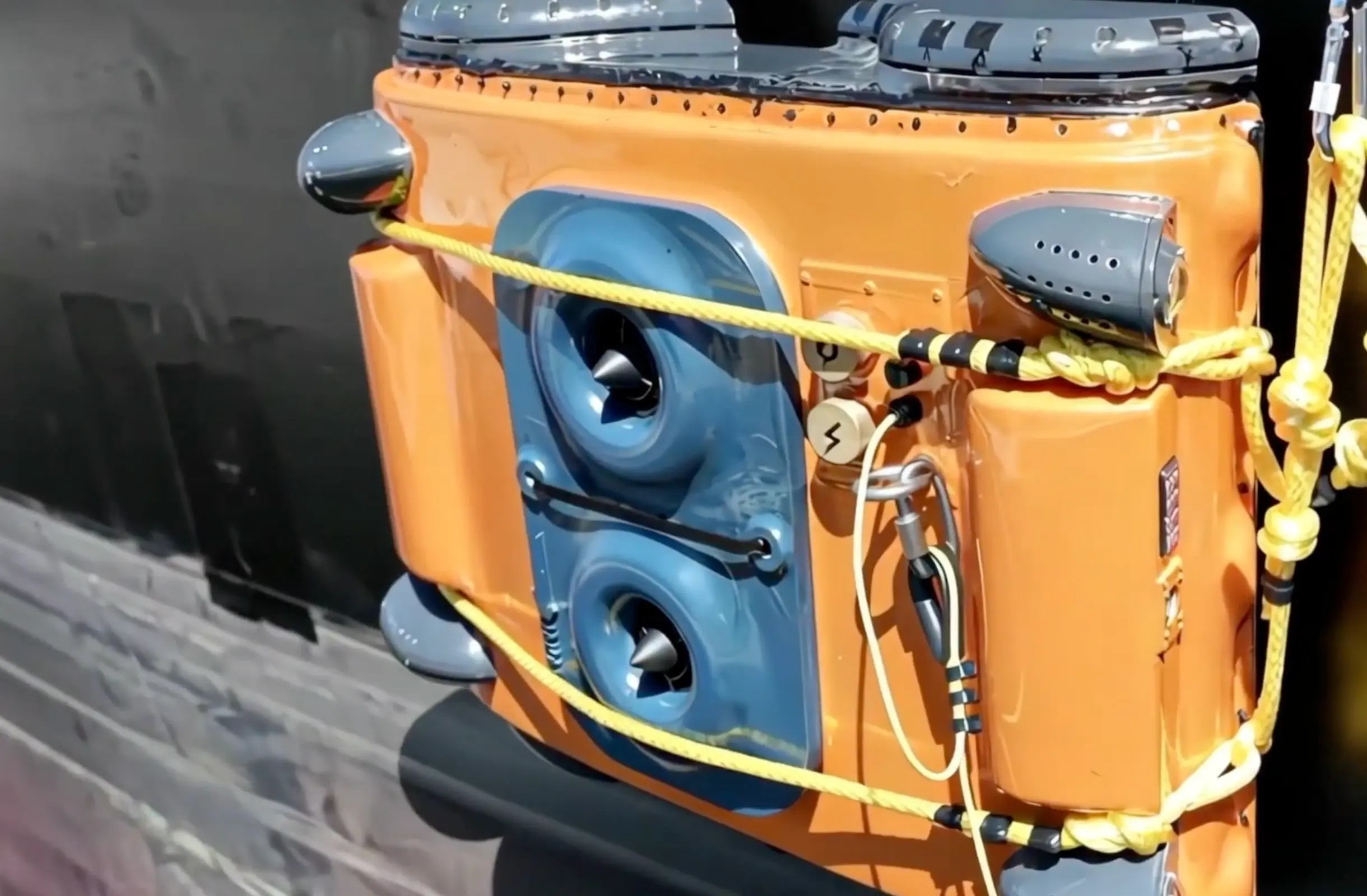 nakai robotics 3d printed drone autonomous cleaning robot