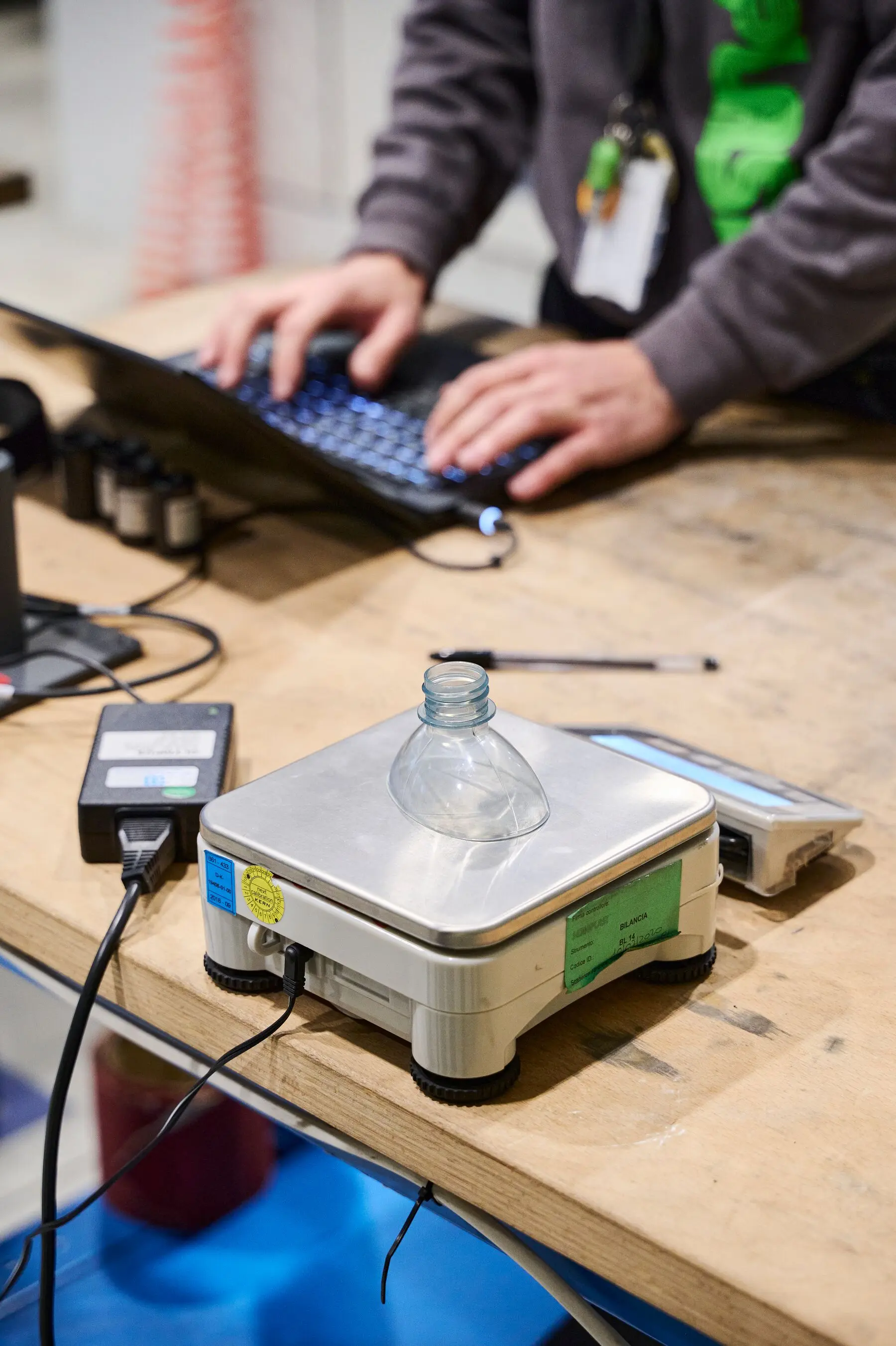 bottles produced with the 3D printed mold