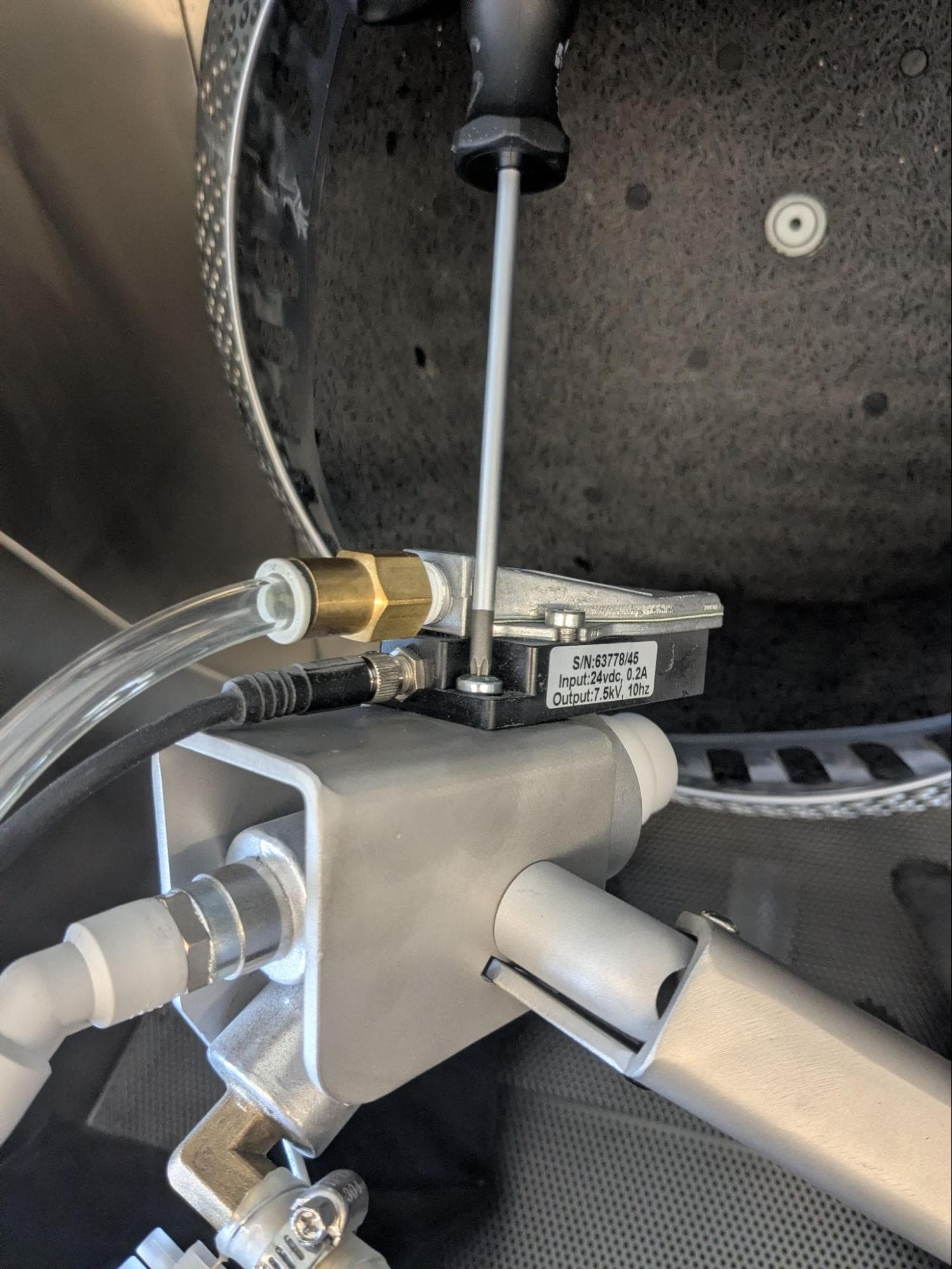 Step 1: Remove the ionizer