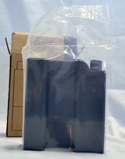 100%未使用のポリエチレンを使って製造された透明なプラスチック製カートリッジバッグ