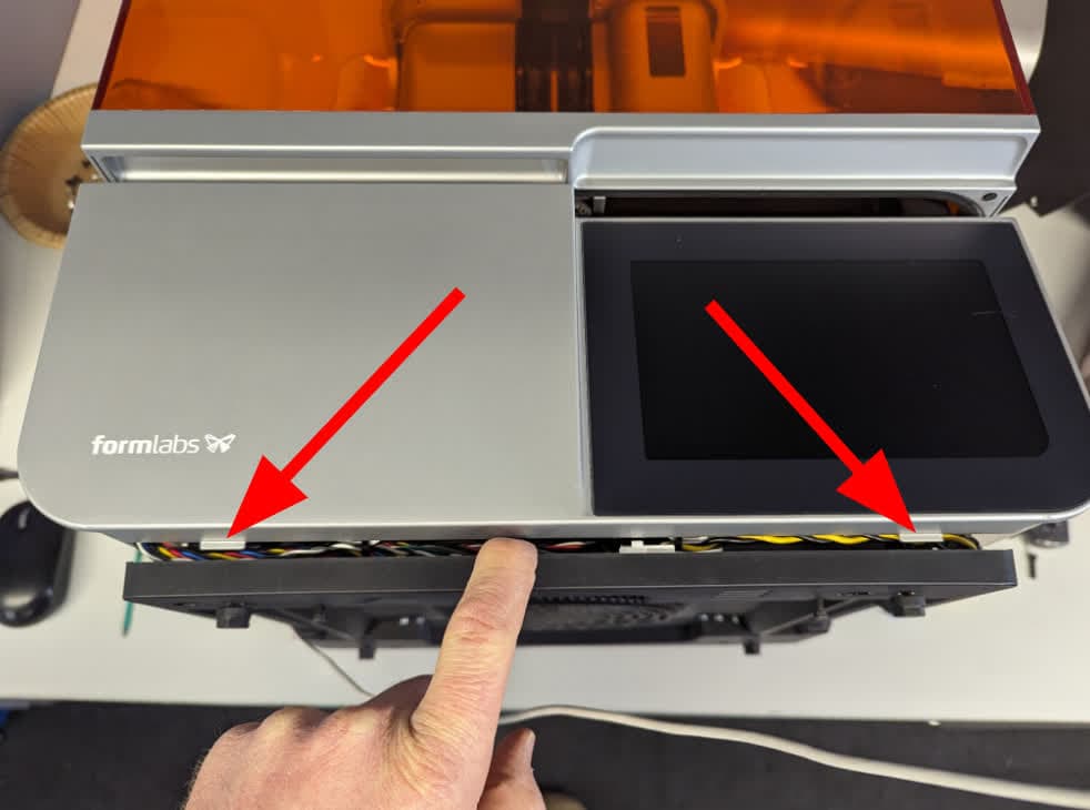Step 9: Locate the bottom tabs