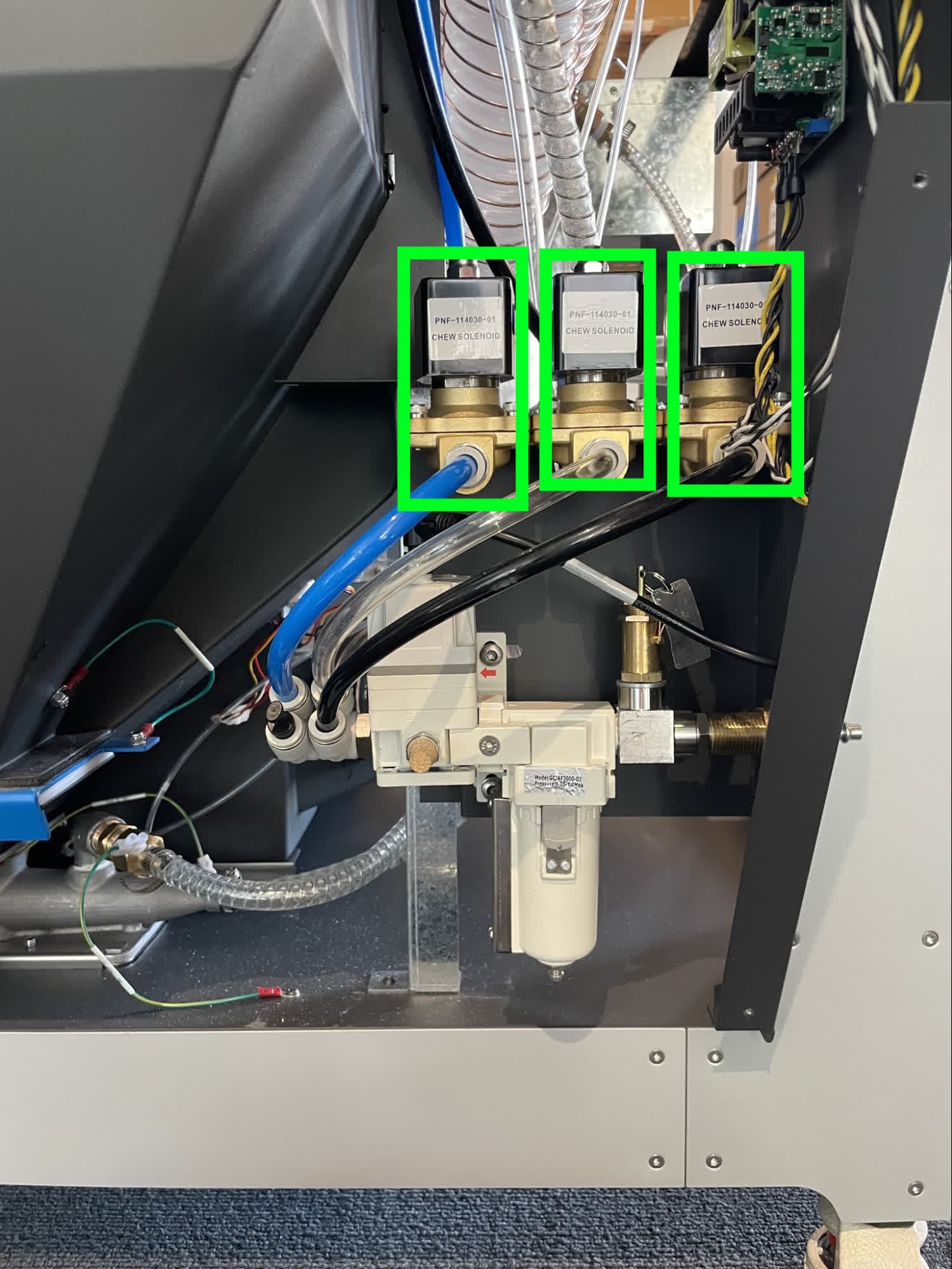 Reconnect the Solenoids