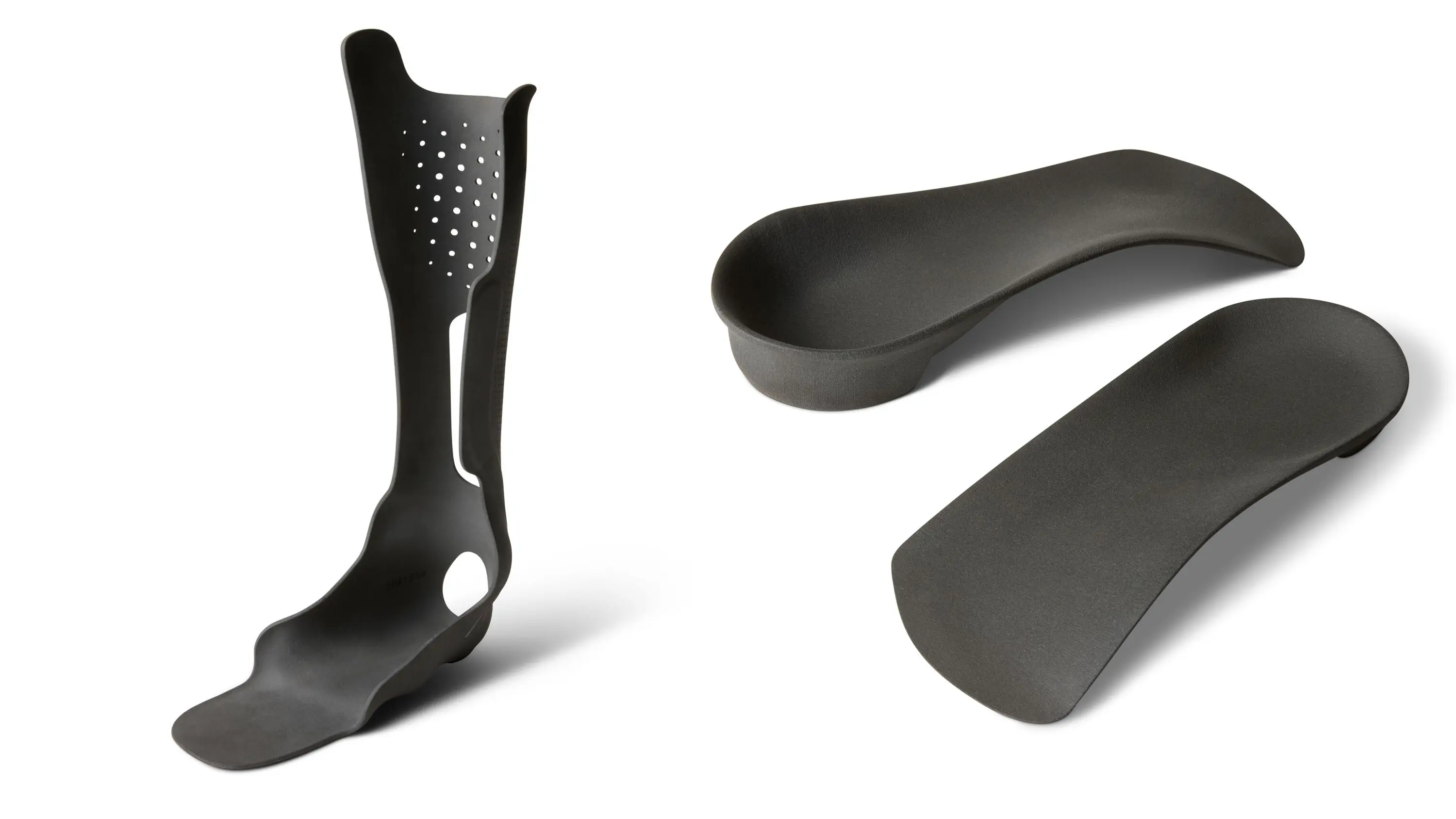 AFO and insole 3D printed in Nylon 11 Pro