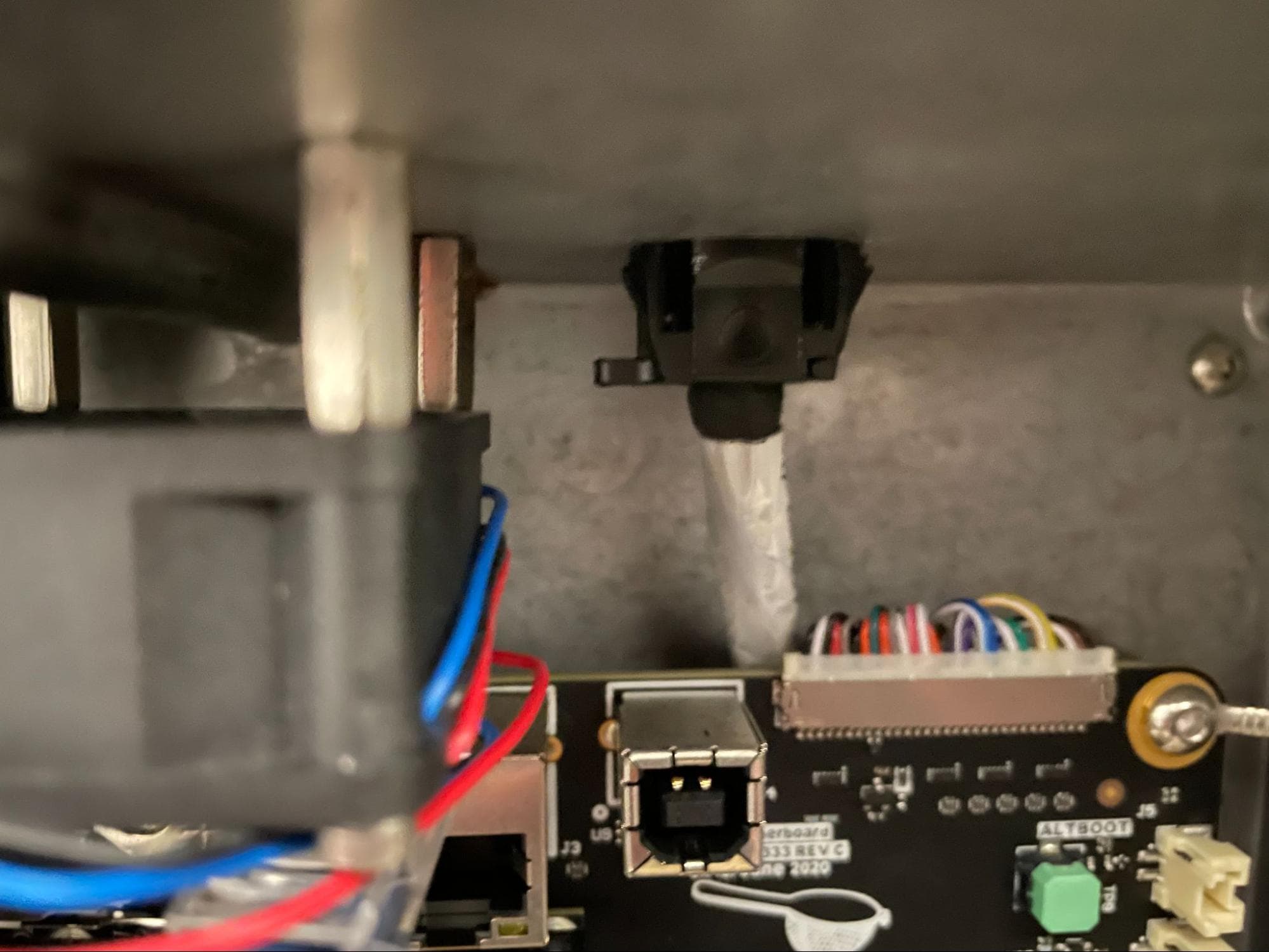 Remove the original wire harness