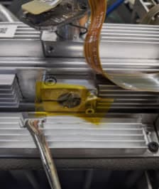 Remove the original laser assembly