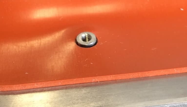 Incorrect inner gasket position