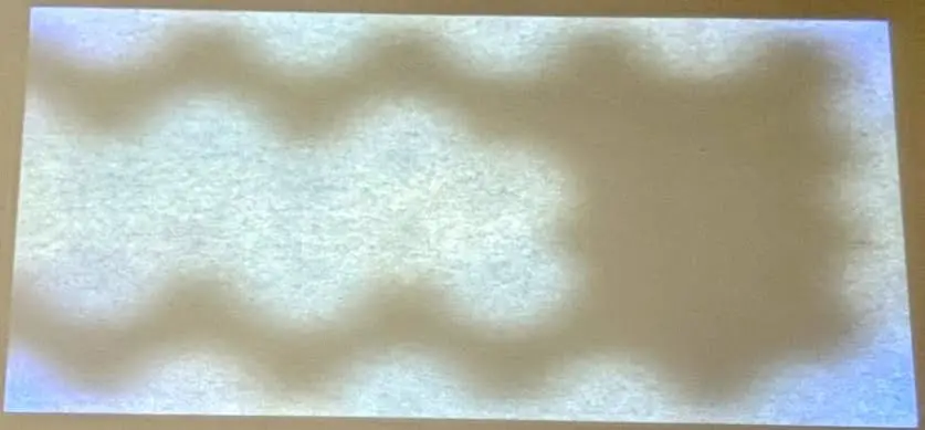 Large region of failed LEDs