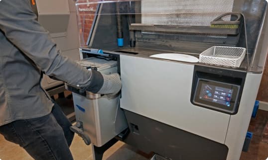 Cooling Print in Fuse Sift