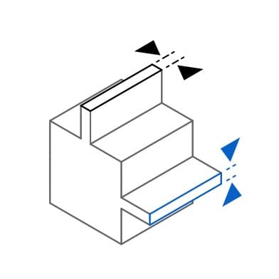 minimum unsupported wall thickness