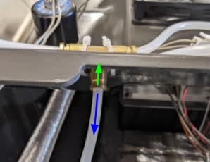 Remove the top cooling shroud