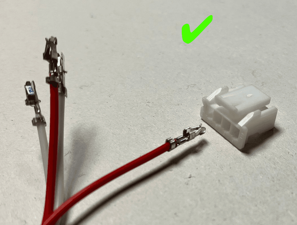 新しいRTDを取り付ける - コネクターダイアグラム1