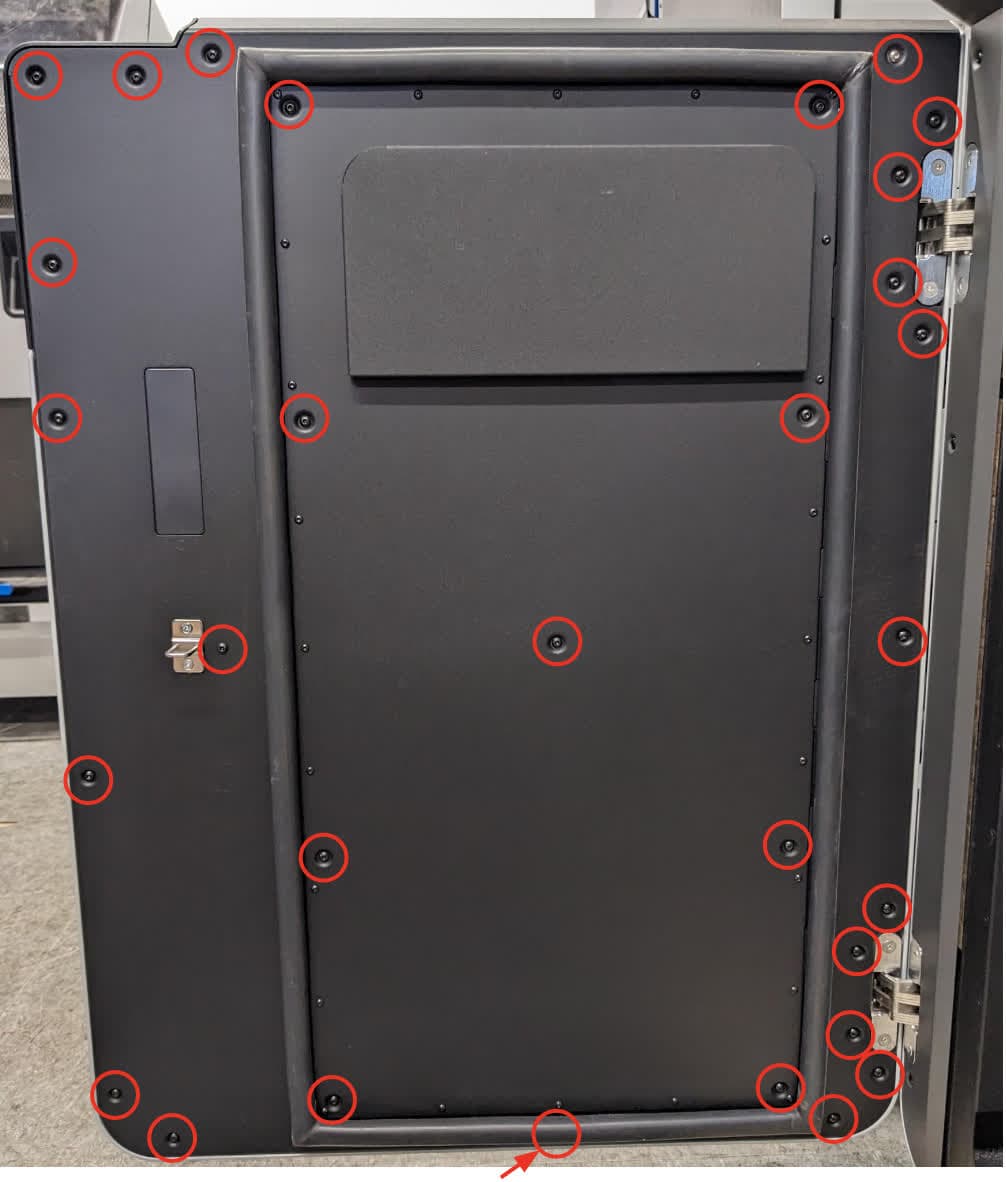 Step 4: Secure the inner door panel