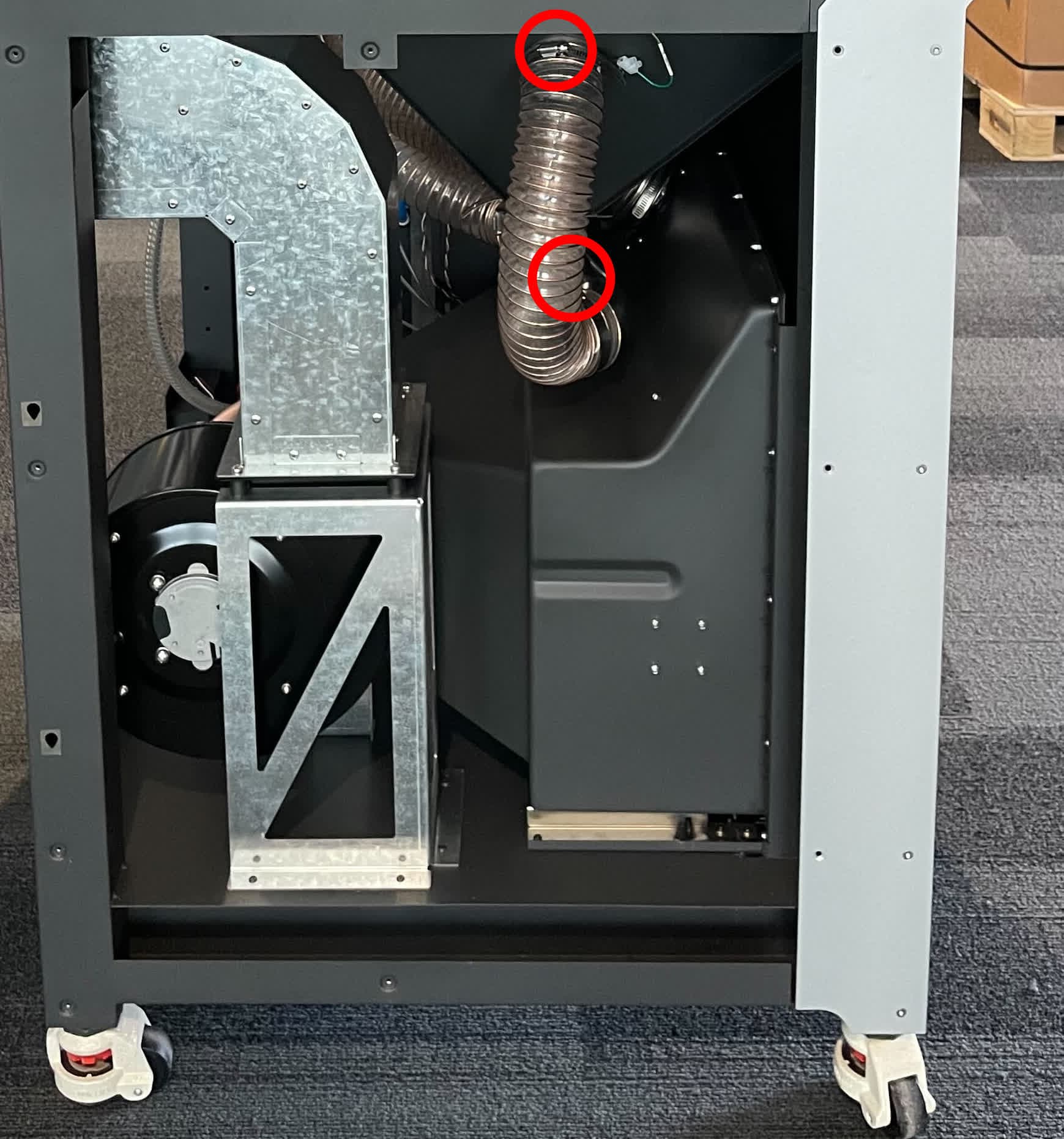 III Inspecting or Replacing the Air Handling Tubing