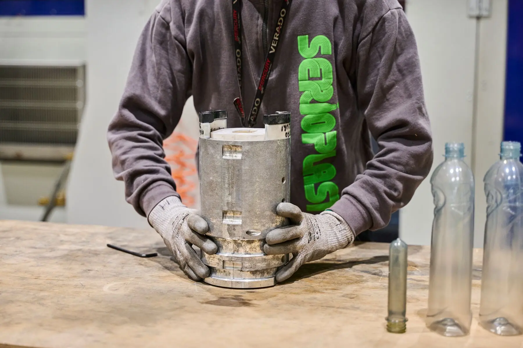 mold 3D printed with Rigid 10K Resin