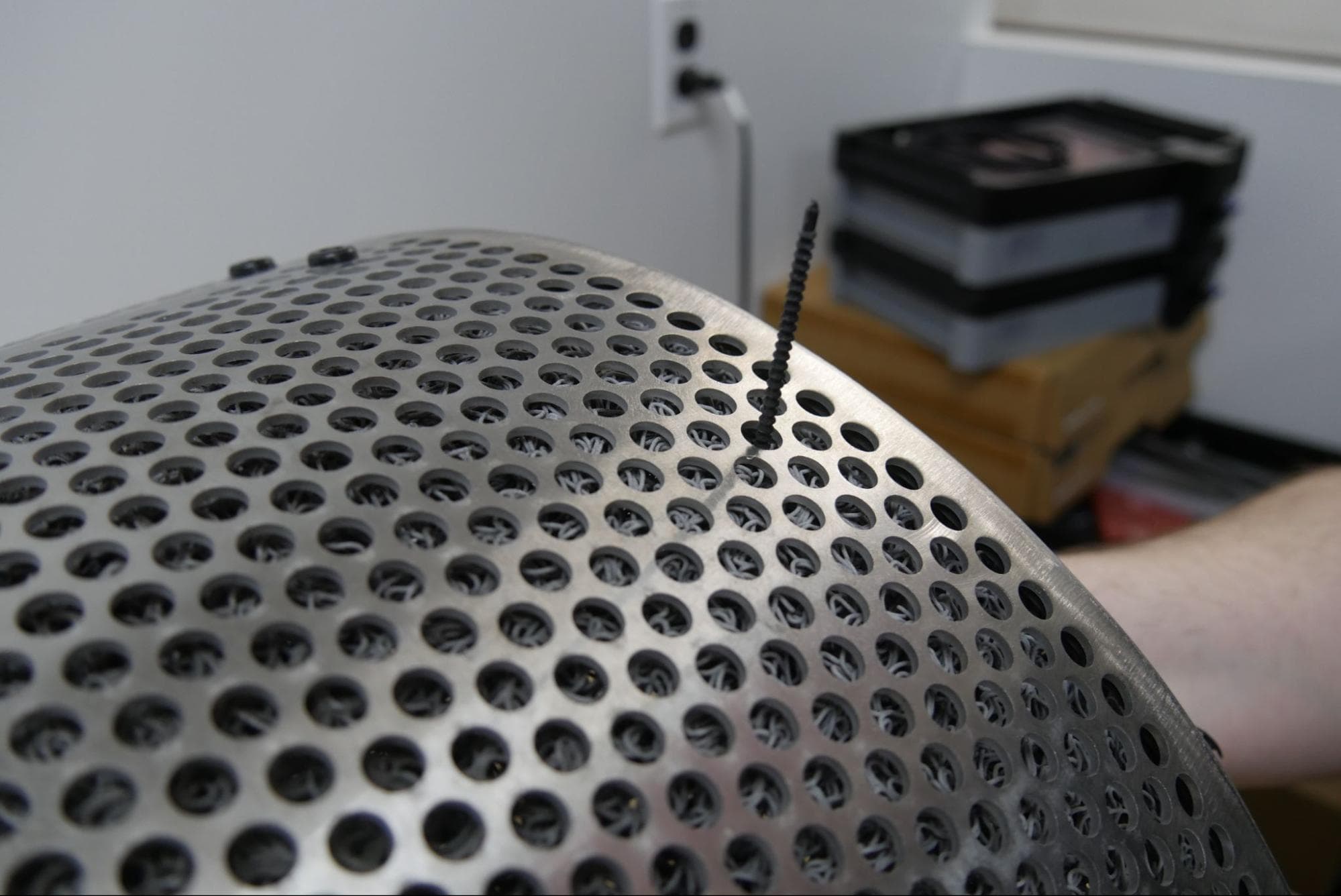 Step 4: Secure the cylindrical liner