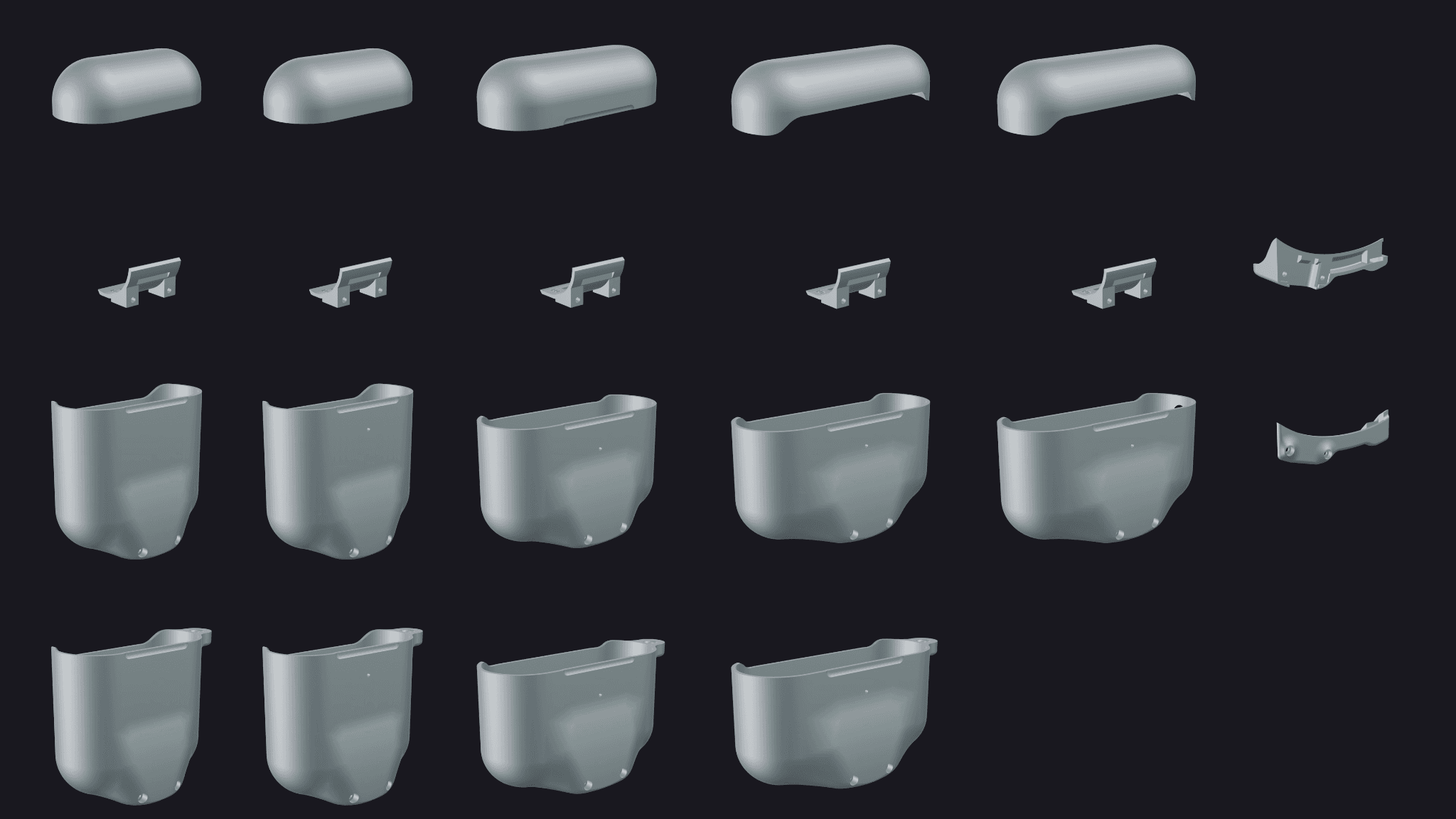 ken pillonel many mold designs