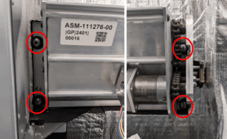 Remove the original doser assembly
