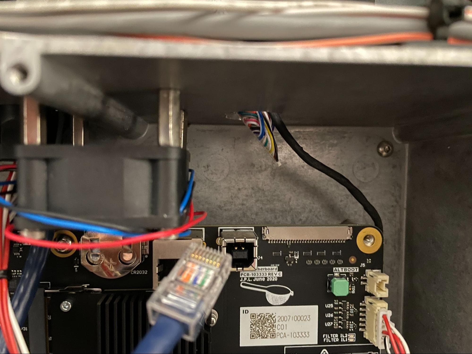 Remove the original wire harness