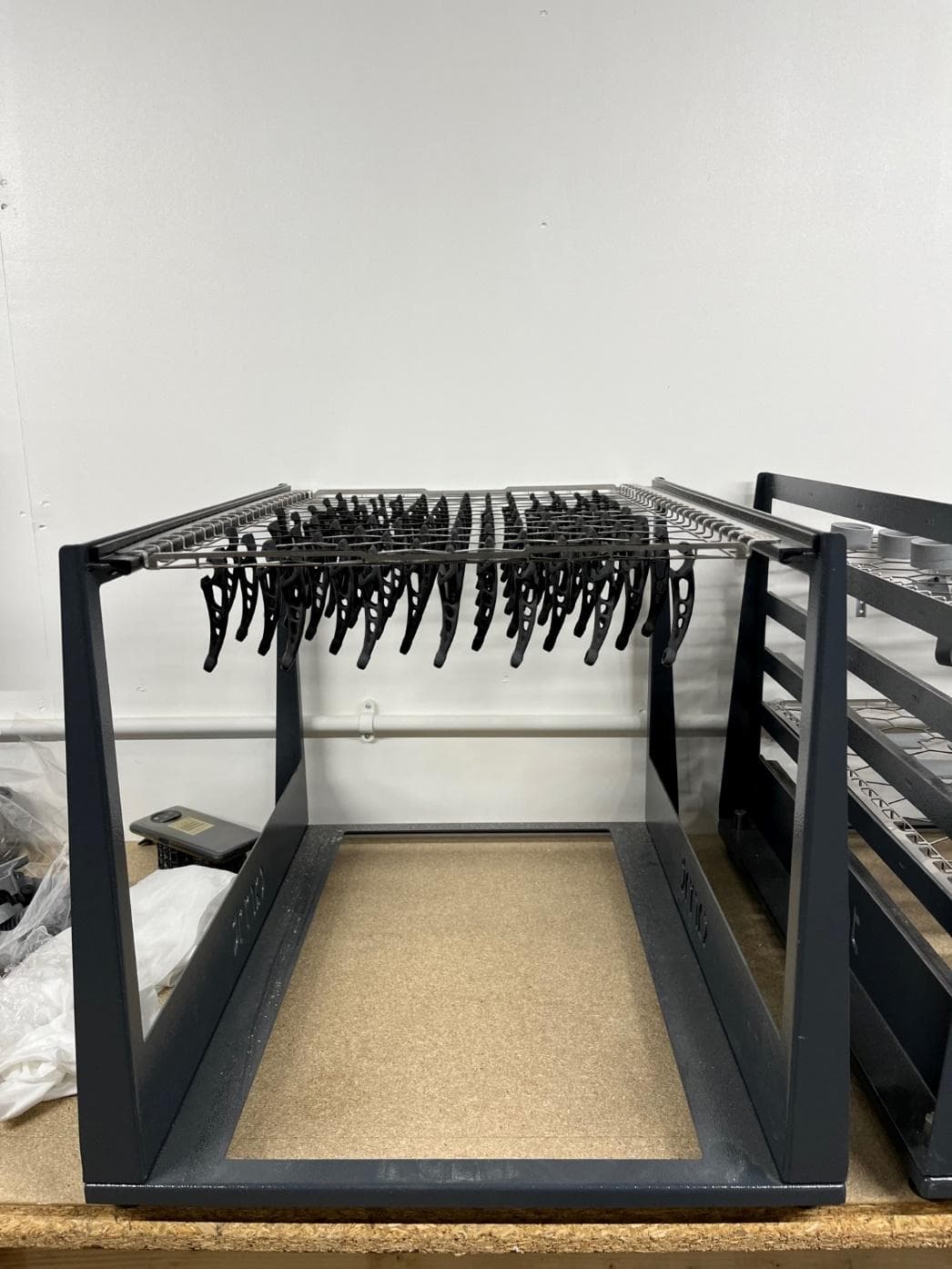 vapor smoothing racking and witness marks