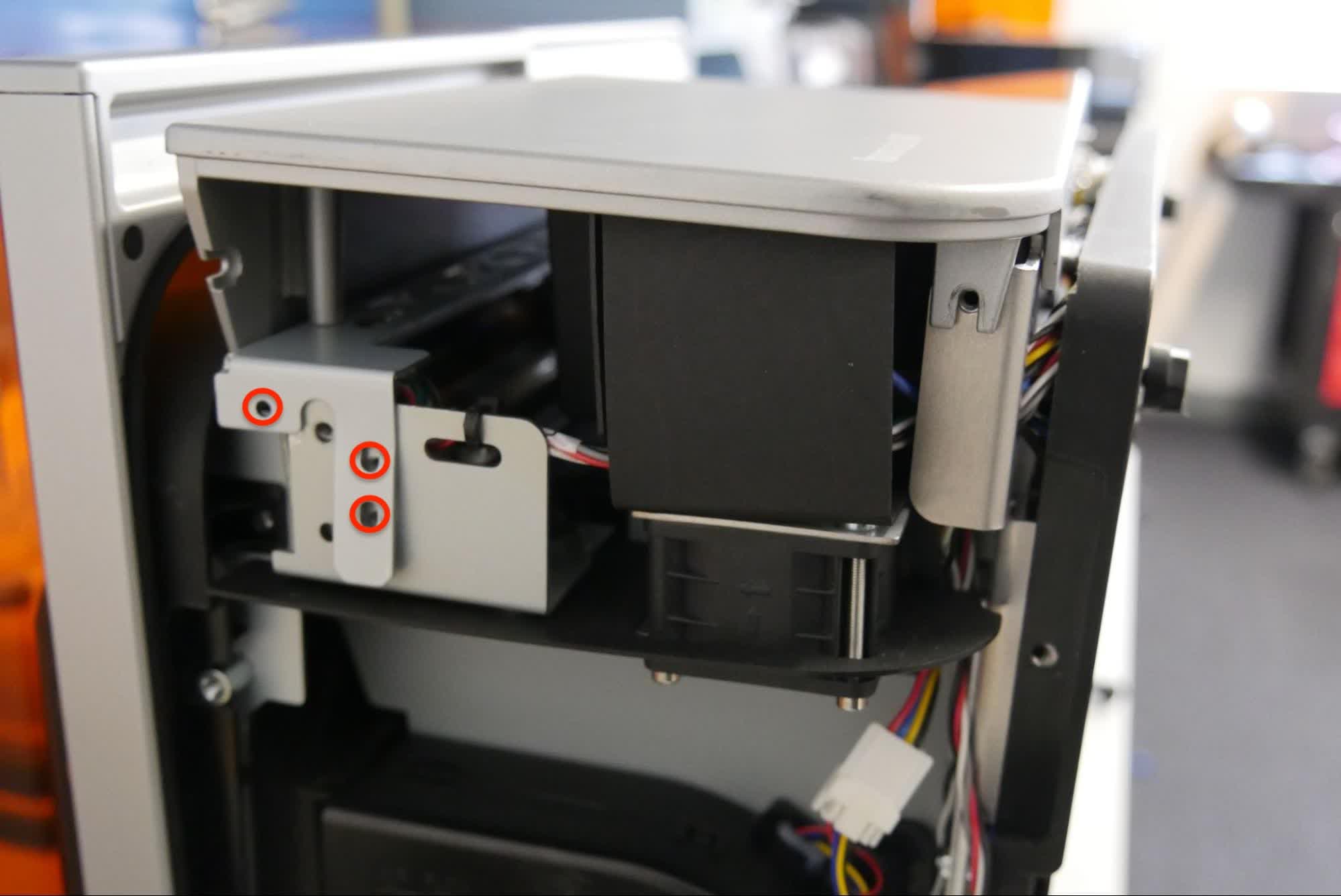 Step 3: Position the touchscreen assembly for installation