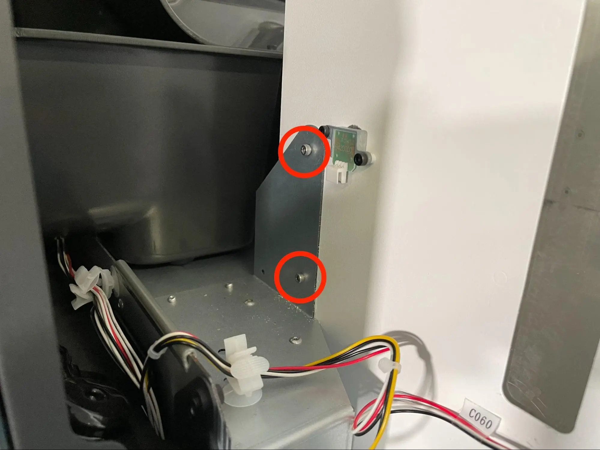 Replace the hopper