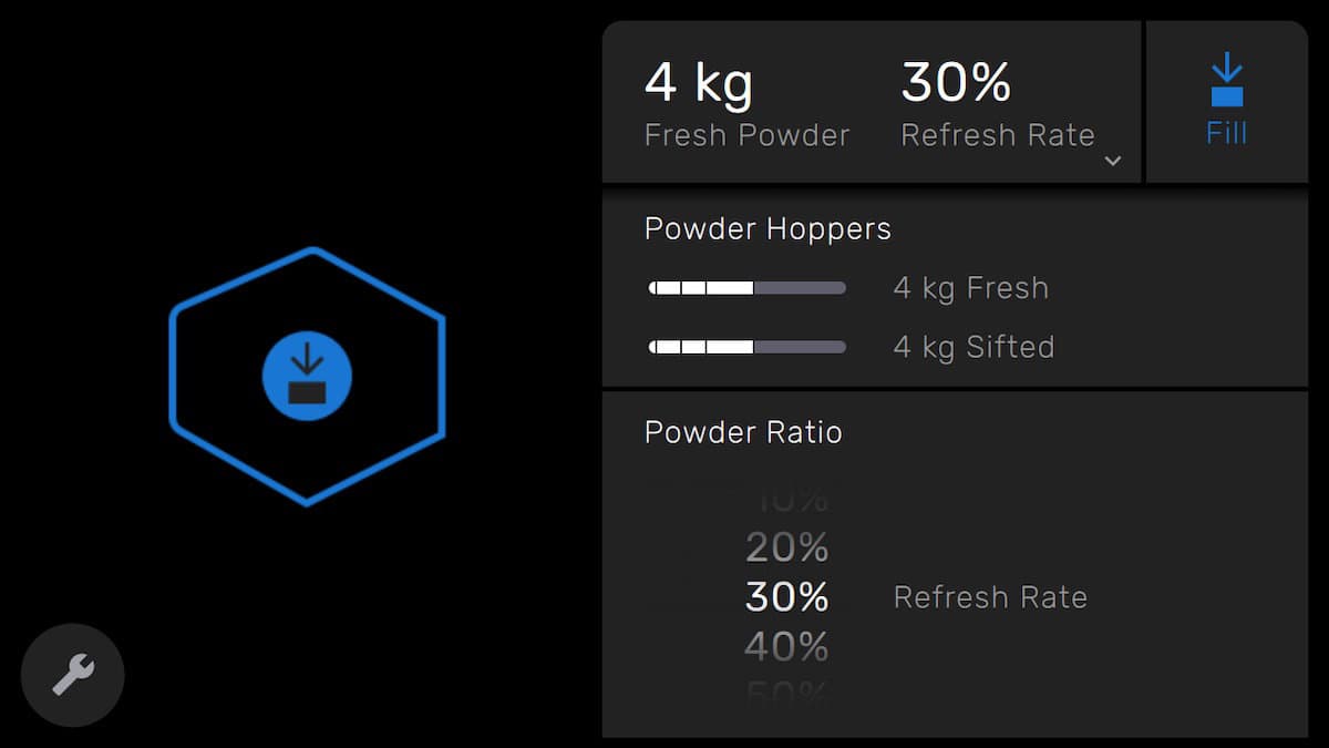 Adjusting the Fuse Sift's refresh rate