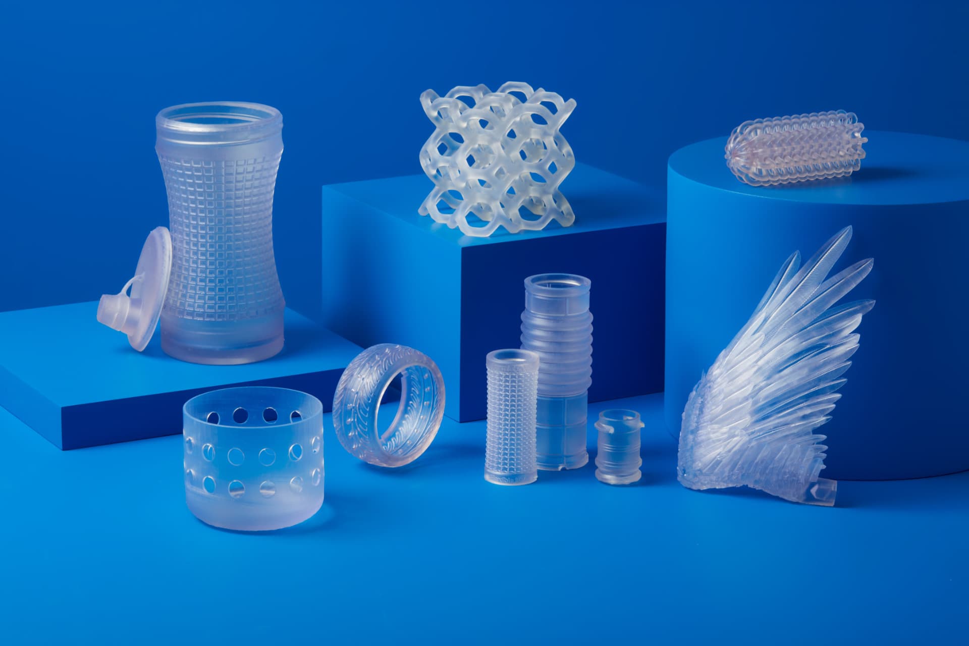 Hand produced in Flexible 80A Resin