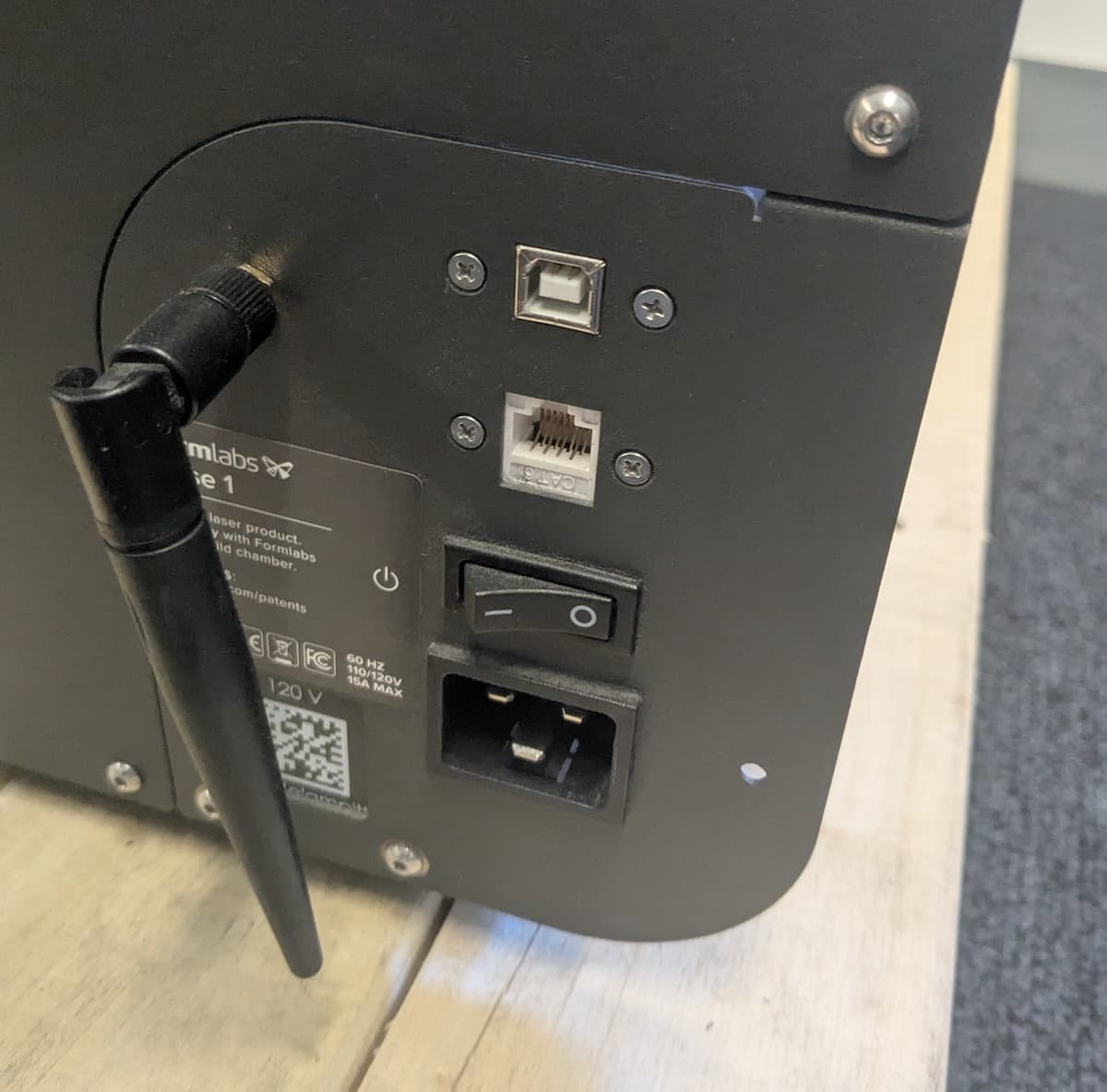 Fuse 1 generation rear ports
