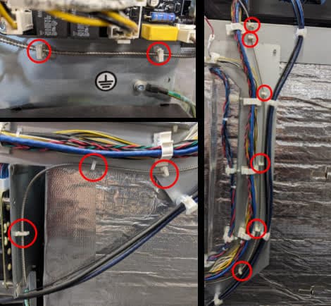 Install the new laser assembly