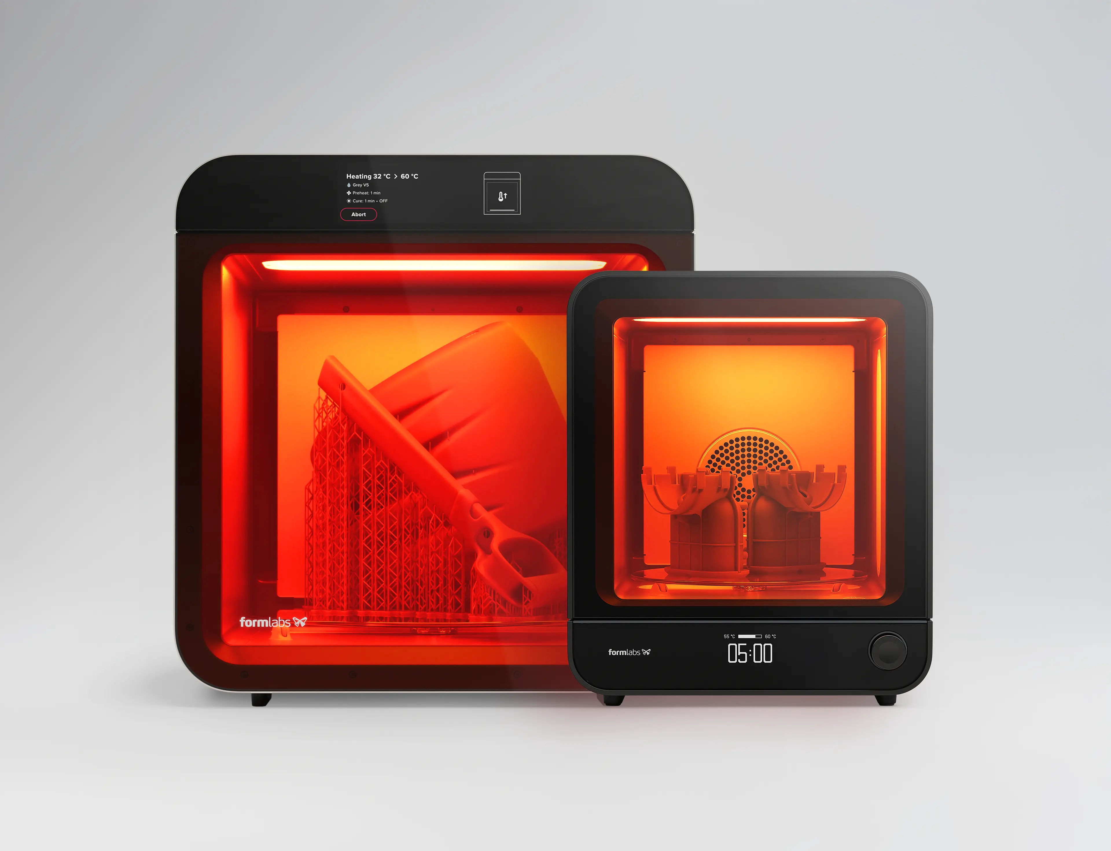 Form Cure et Form Cure L : Post-polymérisez les pièces grand format réalisées avec la Form 4 et la Form 4L