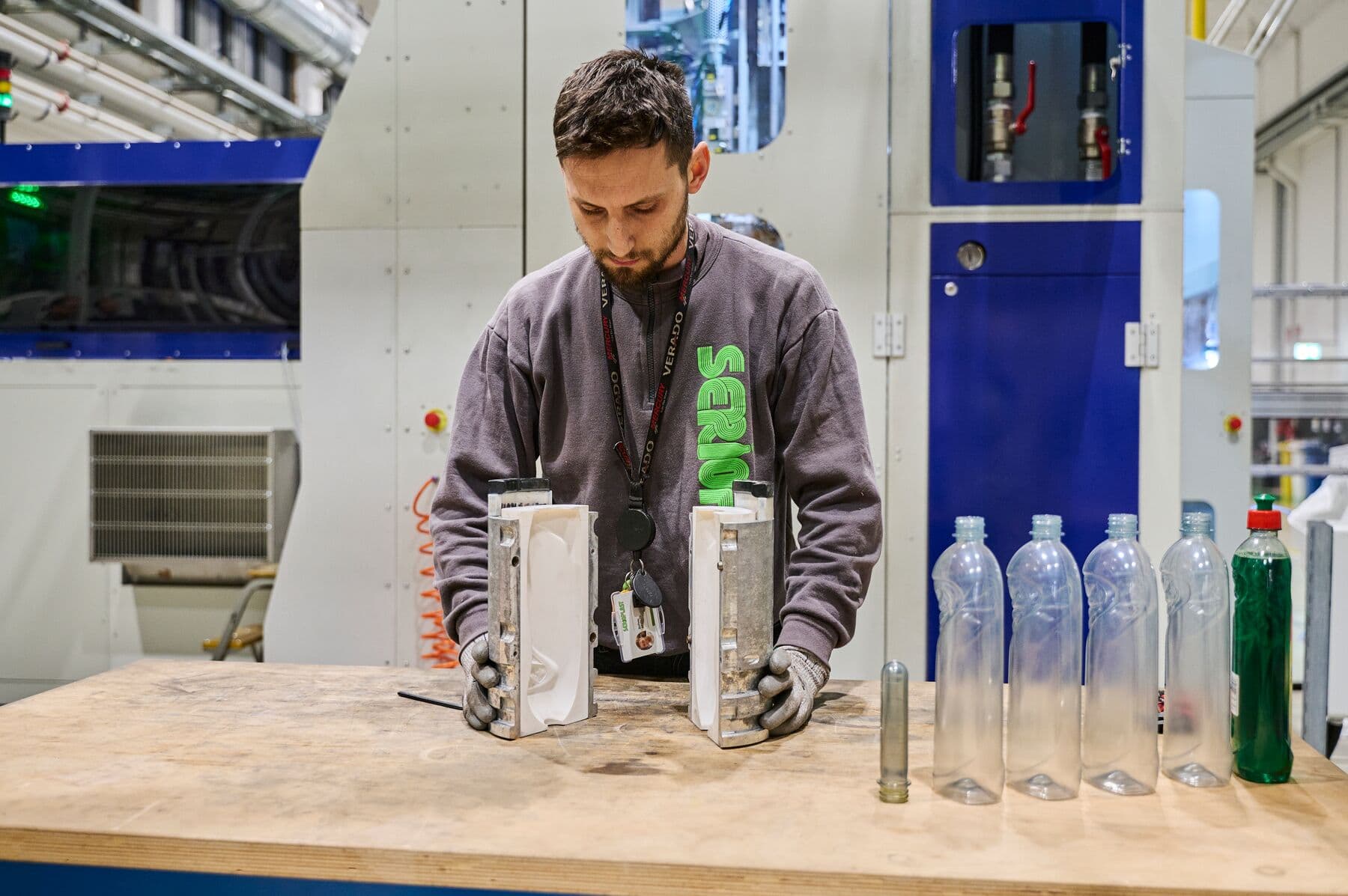 Prototype molds for blow molding